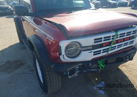 2025 Ford Bronco Heritage Edition from USA, damaged, VIN 1FMEE4DPXSLA56580
